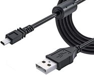 Aiivioll Replaceable USB Data Sync 8-pin Camera Cable Compatible with Sony Digital Camera Cybershot Cyber-Shot DSCH300 DSCW800 DSCW830 DSC-W370 (1.5m)