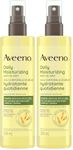 Aveeno Daily Moisturizing Oil Mist, Jojoba Oil, Oat Oil, Body Mist, Massage Oil, Daily Moisturizer, Paraben Free, 200 mL (Pack of 2)
