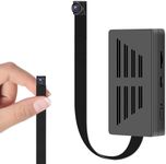 Biddsgg Mini Spy Camera with Motion Detection DIY Hidden Camera with 64G SD Card Motion Detector Suitable for Indoor and Outdoor Comprehensive Monitoring