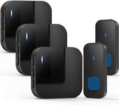 Kabol Wireless Doorbell, Plug in 10