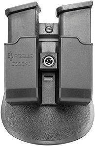 Fobus 6900NDP Evolution Mag Pouch for Glock & H&K USP 9mm & .40 Double-Stack Double Magazine Pouch, Right Hand Paddle