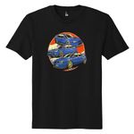 Ink Trendz Subie Generation Cars T-Shirt, Japanese Racing Automotive Enthusiasts T-Shirt Unisex Graphic T-Shirt, Black, Medium