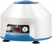 Mxmoonant Centrifuge Machine, 15mlX6 Lab Benchtop PRP Centrifuges, 4000RPM Electric Desktop Centrifuge with LCD Digital Display, Time & Speed Control 110V White