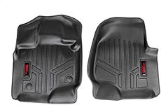 Rough Country Floor Mats for 2015-2023 Ford F-150 | Bucket Seats - M-5151