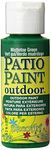 DecoArt Patio Paint, 2-Ounce, Mistletoe Green