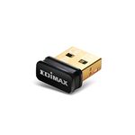 Edimax Wi-Fi 4 802.11n Adapter for PC - New Version - Wireless N150 Nano USB Adapter Dongle, 150Mbps, Smallest Wi-Fi 4 Dongle, Windows, Mac OS, Linux, Black, EW-7811Un V2