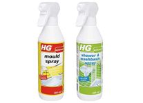 HG Mould Spray, 500ml & 147050106 Shower & Washbasin Spray