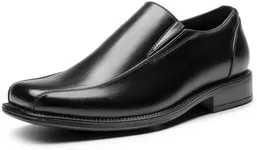 Bruno Marc Men's Slip on Dress Loafers Shoes, Black, Size 14W, Statewide-01