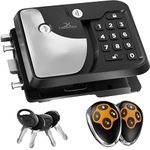 CARMTEK - TripDefender RV Keyless Entry Door Lock for Class C/A Motorhomes | 100% Metal RV Door Latch | Class C RV Door Lock with Backlit Keypad, 2 Fobs, 4 Unique Keys | Only Fit 3.5" x 4.5" Lock Hole