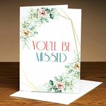 Giftcart You Will Be Missed Greeting Card 20 x 15 cm (8 x 6)