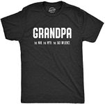 Crazy Dog T-shirts Mens Grandpa The