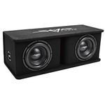 Skar Audio Dual 10" 2400W Loaded SDR Series Vented Subwoofer Enclosure | SDR-2X10D4