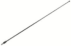 AntennaMastsRus - 21 Inch Black Antenna is Compatible with Ford F-150 (2009-2025) - Spiral Wind Noise Cancellation - Spring Steel Construction - Stainless Steel Threading