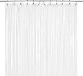LiBa Frosted Shower Curtain Liner, 