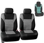 FH Group Gray Polyester Car Seat Co