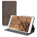 kwmobile Case Compatible with Huawei MediaPad M3 8.4 - Tablet Cover with Stand - Navigational Compass Brown