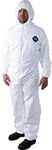 Tyvek Disposable Suit by Dupont with Elastic Wrists, Ankles and Hood (Extra-Large)