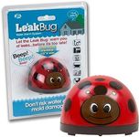 Water Leak Monitoring Sensor with Alarm 1 Pack - Leak Bug Electronic Water & Flood Leak Detector - Detects as Little as 1/32" of Water - Overflow Alert Sensor Beeps Loudly When Water is Detected