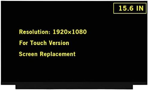 GBOLE 15.6" New Screen Replacement for Dell Inspiron 15 3501 P90F P90F002 P90F005 P90F006 LCD LED Display On-Cell Touch Screen Assembly 40Pin FHD 1920x1080