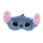 PADIEOE Stitch Blindfolds 3D Sleep Mask with Elastic Strap Soft Plush Flannel Blackout Eye Mask for Sleeping Travel Eye Cover for Boys, Girls, Children