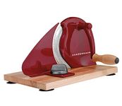 Zassenhaus Classic Manual Bread Slicer, 11.75-Inch by 8-Inch, Red