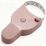 Draduo Measuring Tape for Body Measurements, 60 Inch 3D Measuring Tape, Arms Chest Thighs or Waist Tape for Personal Trainer or Home Fitness Goals (Pink)