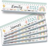 25 Boho Desk Name Plates for Classroom - Classroom Name Tags for Desk, Desk Name Tags for Classroom, Student Name Tags for Desks, Student Name Plates for Desks Classroom, Name Plate for Desk Kids