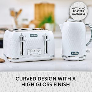 Breville Curve Electric Kettle 1.7L – White