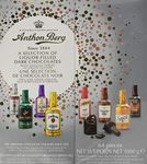 Anthon Berg Chocolate Liqueurs with Genuine Original Spirits - 64 pcs. Gift Box