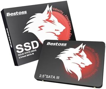 Bestoss 4TB SATA SSD - 2.5" Internal Solid State Hard Drive, 550MB/s, 6Gb/s