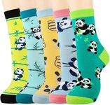 Jeasona Women’s Cute Panda Socks Panda Gifts for Women Mom Teenage Girls