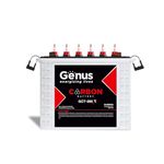 Genus Carbon GCT265 Tall Tubular 240 AH Inverter Battery for Home and Office, 60 Months Warranty with Nano Technology, Black & White