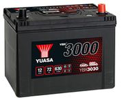 Yuasa YBX3030 12V 72Ah 630A SMF Battery