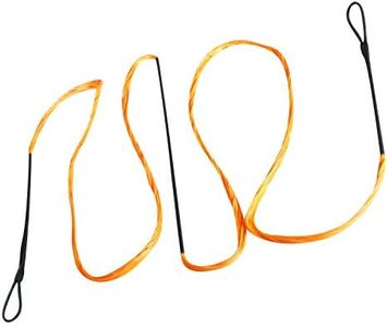 Southland Archery Supply SAS B-55 Dacron Replacement Traditional Recurve Bow String - Made in USA (AMO 62 in (Actual 58 in), 16 Strands (Bows Upto 65 lbs))