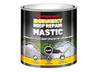 Ronseal TERRM750 Thompsons Emergency Roof Repair Mastic 750 ml, Black