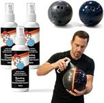 Pro-Grade Bowling Ball Cleaner, 2026 New 1.69/3.4 Fl Oz, Bowling Ball Cleaner Spray, Instantly removes Lane Oil, Keeps Your Ball Performing Like New (100ml (3PCS)