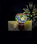 COPURE™ Electric Ceramic Kapoor Dani Stand Kapur Incense Burner Aroma Oil Diffuser Cum Night Lamp with Switch for Home Gift - Design 1