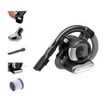BLACK+DECKER 20V MAX* Handheld Vacuum, Cordless, Tight Space Dustbuster with Stick Vacuum and Pet Hair Removal Attachments (BDH2020FL)