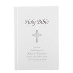 Personalised Holy Bible Gift - Childrens Baptism Communion Confirmation Christening Gifts For Boys Girls