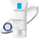 La Roche Posay Face Moisturizer for Oily, Acne-Prone Skin, Effaclar Mat Daily Face Cream, Anti-Shine & Pore Minimizer, Oil-Free, Recommended by Dermatologists, Travel Size, 40ml