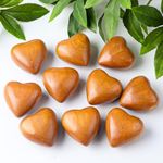 Kigeli 10 Pcs Handmade Wooden Heart