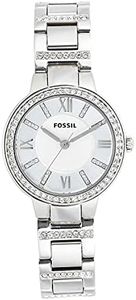 Fossil Women's ES3282 Virginia Analog Quartz Silver Watch