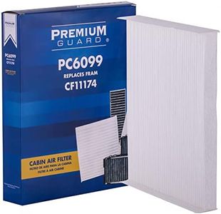 PG PC6099 Cabin Air Filter| Fits 2012-10 Ford Fusion, 2010 Fusion, 2012-09 Lincoln MKZ, 2011-09 Mercury Milan, 2009 Milan