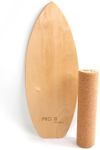 PRO 11 WELLBEING Wooden Balance Board, Improves Core Stability and Balance