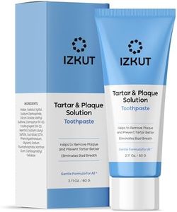 Tartar Control Toothpaste for Tartar: Plaque Remover - Plaque Remover for Teeth - Hard Plaque Remover - Plaque Toothpaste - Removes Plaque, Prevents & Reduces Tartar