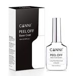 CANNI Brand Full Nail Art UV LED Gel System Peel Off Base Coat UV Gel 18ml (Peel Off Base Coat)