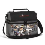 Louis Garneau Designer Kids Insulated Lunch Box - Dome Shaped with Removable Liner and Strap, 8L Capacity, Perfect for Elementary School – Karate Collection