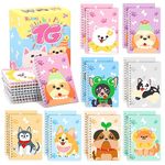 Tagitary Mini Notepads Dog Style Journal Notebooks,7X4 INCH Dog Themed Party Favors 16 PCS Small Pocket Notebooks,Fun School Classroom Prizes Goodie Bag Stuffers,Birthday Party Supplies for Kids