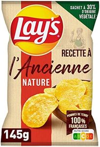 Lay's Chips à L'Ancienne Nature 145 g (L'emballage peut varier)
