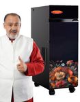 NAVSUKH Prima Plus Flour Mill with Free Cover, Automatic Domestic Flour Mill with Stainless Steel Grinder, Hopper and Container, Atta Chakki, Aata Maker, Ghar Ghanti for Home